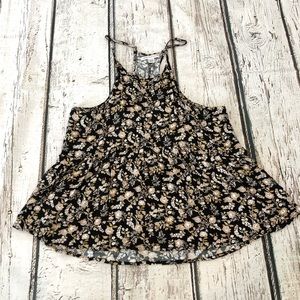 American eagle - blouse tank - size small - floral